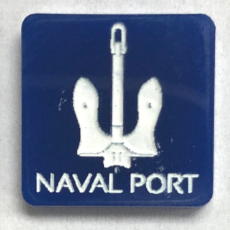 Modern Naval Port Marker (Acrylic) x5