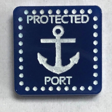 Protected Port Marker (Acrylic) x5