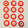 Round Installation Damage Marker (Acrylic) x5