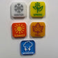 Seasons Markers (Acrylic) x5