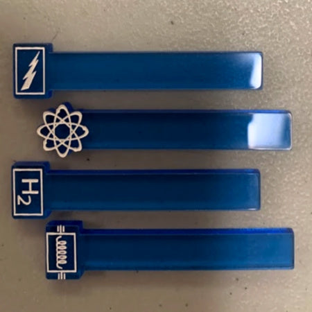 Submarine Propulsion Markers (Acrylic) x5