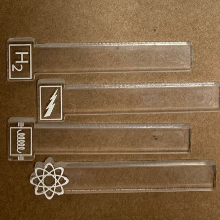 Submarine Propulsion Markers (Acrylic) x5