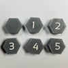 Hex Bunker Marker (Acrylic) x5