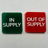 In Supply/Out of Supply Marker (Acrylic) x5