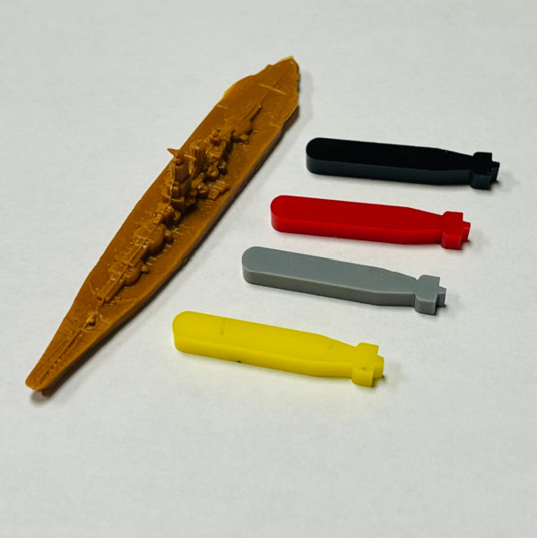 Torpedo marker (Acrylic) x5