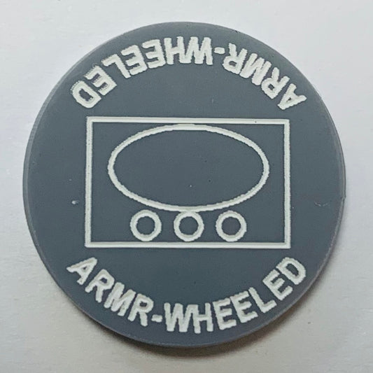 NATO Marker-Wheeled Armor (Acrylic) x5