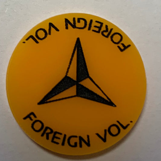Foreign Volunteer Marker (Acrylic) x5