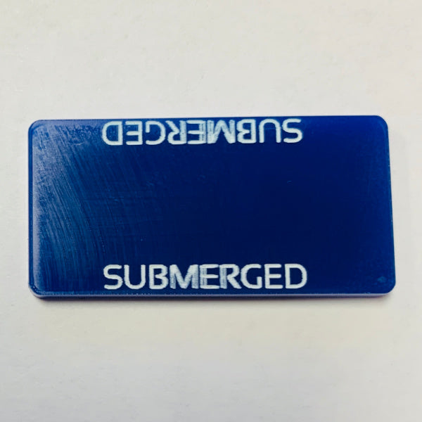Submerged Marker-Rectangular (Acrylic) x5