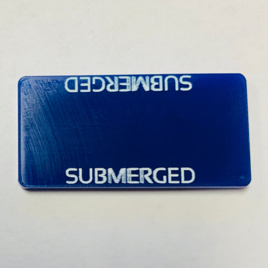 Submerged Marker-Rectangular (Acrylic) x5