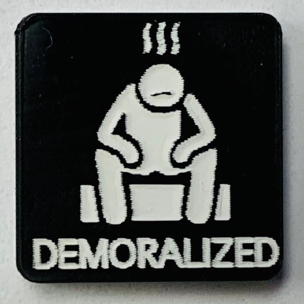 Demoralized Marker (Acrylic) x5