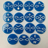 Airforce Flight Stand Marker (Acrylic) x5