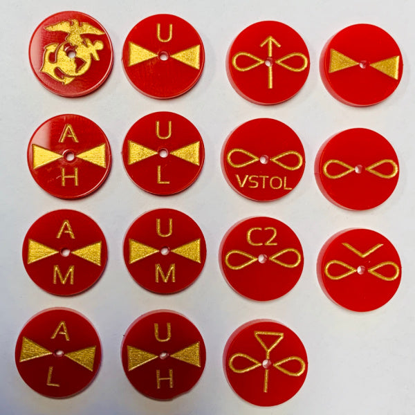 Marine Flight Stand Marker (Acrylic) x5