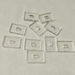 Marker Stand Bases-Centered (Acrylic) x10