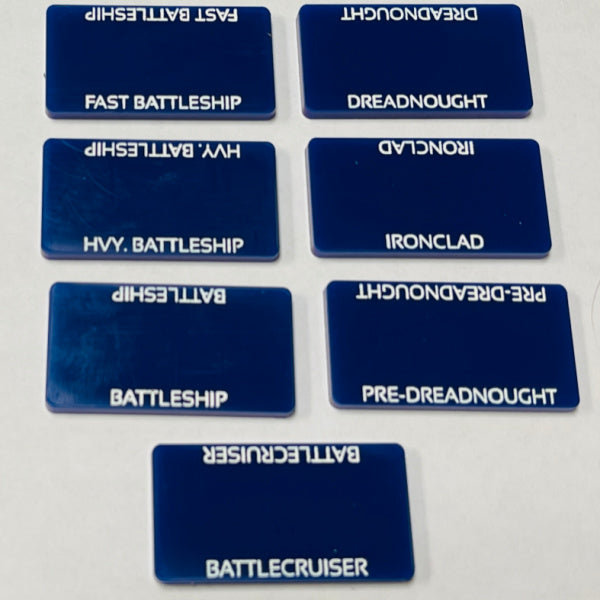 Battleship Type Identification (Acrylic) xONE