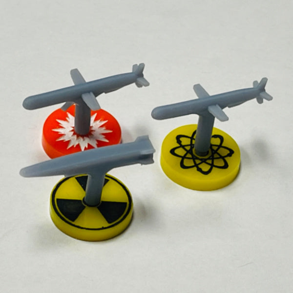 Warhead Markers (Acrylic) (GW2025) x5