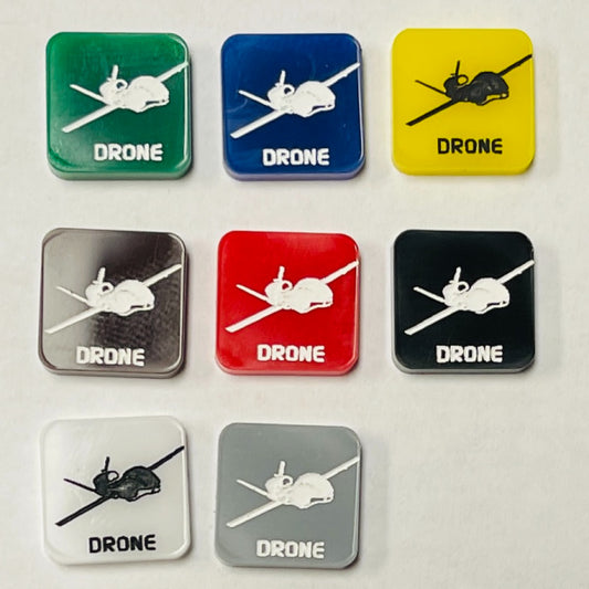 Modern "Drone" Marker (Acrylic) x5