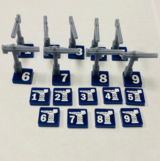 Shipyard tracking Marker (Acrylic) (18/set)