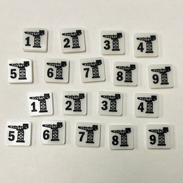 Shipyard tracking Marker (Acrylic) (18/set)