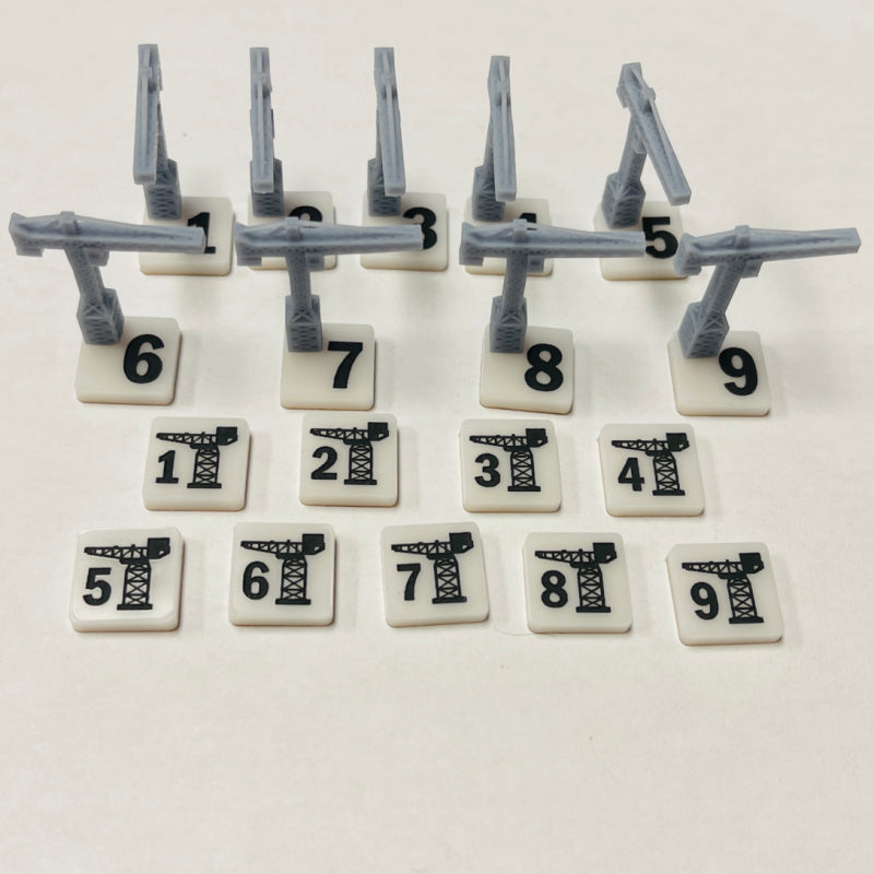 Shipyard tracking Marker (Acrylic) (18/set)