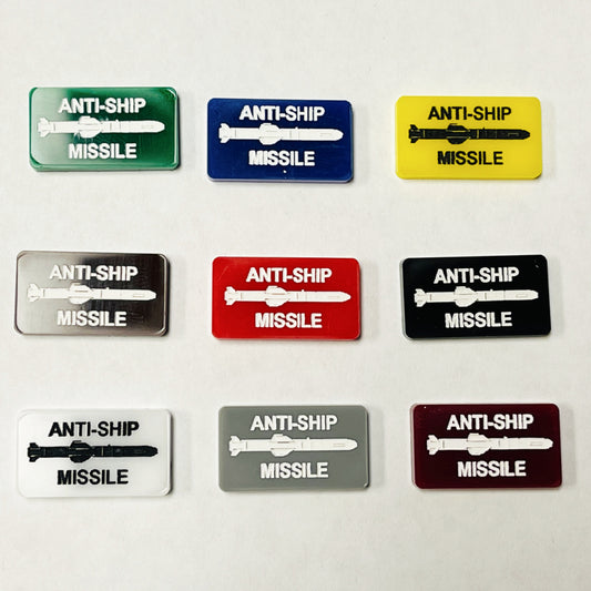 Anti-Ship Missile Marker (Acrylic) x5