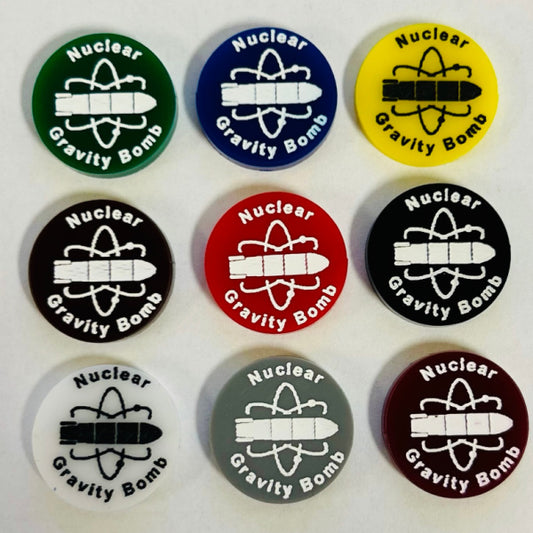 Nuclear Gravity Bomb Marker (Acrylic) x5