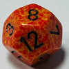 D12 (16mm) Die- Fire Speckled (x 5)