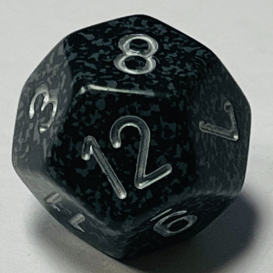 D12 (16mm) Die- Ninja Speckled (x 5)