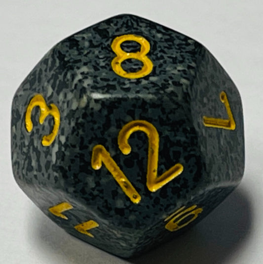 D12 (16mm) Die- urban Camo Speckled (x 5)