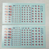 Decal Sheets, U.S. 48 Star Flag & Roundels