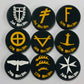 German Motorized Infantry Div (Acrylic) (9/set)