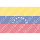 HBG Venezuela (2006-P) Build Plate Flag