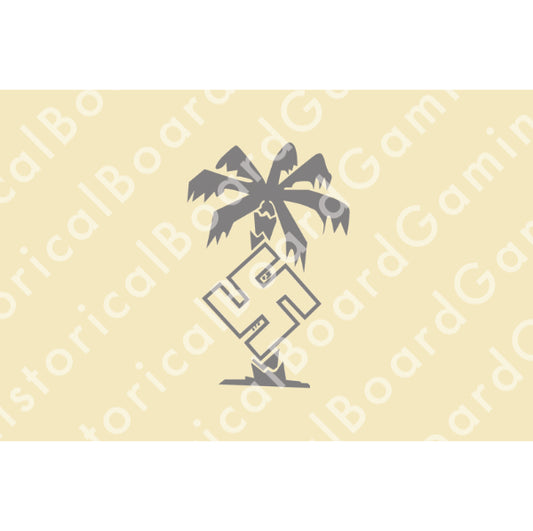 Afrika Korps Flag (Swastika) Build Plate