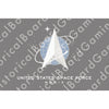 HBG Space Force Build Plate Flag
