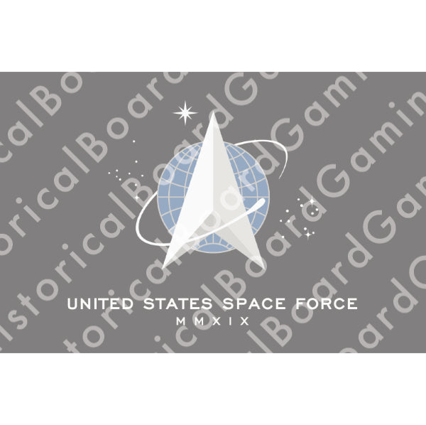 HBG Space Force Build Plate Flag