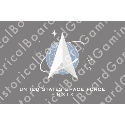 HBG Space Force Build Plate Flag