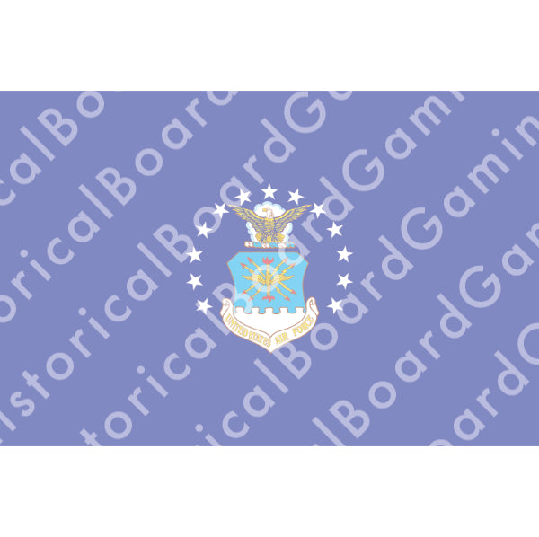 HBG U.S.A.F. (1947-P) Build Plate Flag
