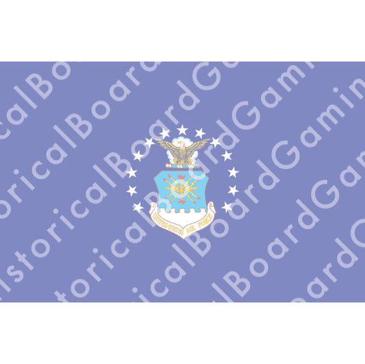 HBG U.S.A.F. (1947-P) Build Plate Flag