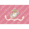 HBG U.S. Marines (1798-P) Build Plate Flag