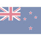 New Zealand (1902-P) Build Plate Flag
