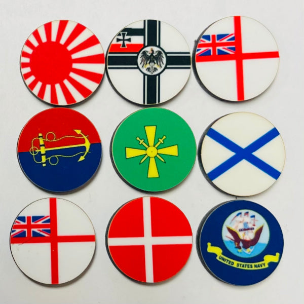 Naval Task Force Set 1 (9 Plates)