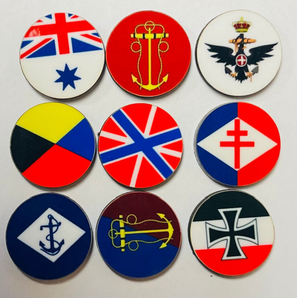 Naval Task Force Set 4 (9 Plates)