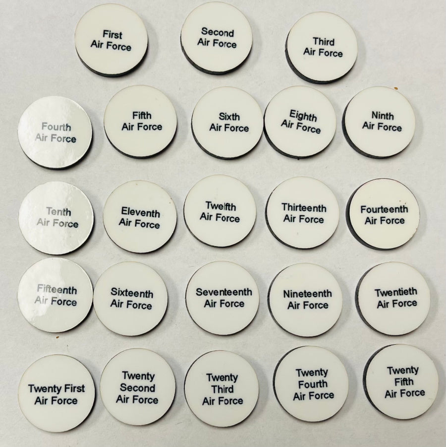 U.S. Airforce Roundel Set (Modern) 23/set