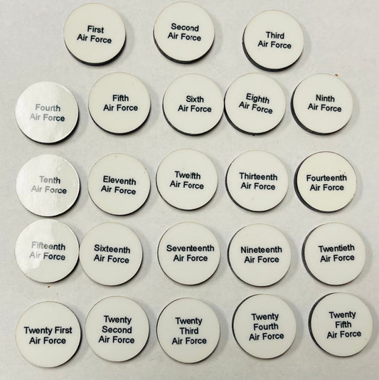 U.S. Airforce Roundel Set (Modern) 23/set