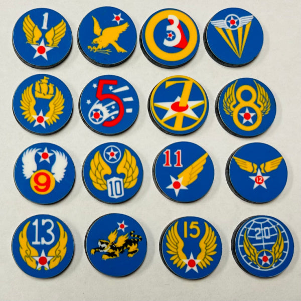 U.S. Airforce Roundel Set (WW2) 16/set