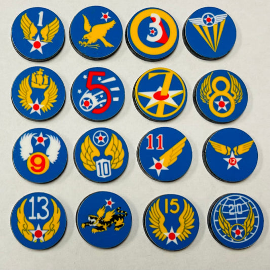 U.S. Airforce Roundel Set (WW2) 16/set