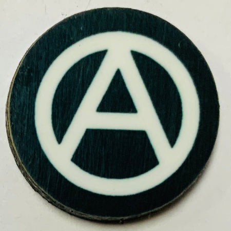 Black Army Anarchy Symbol Roundel (10/Set)