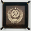 Snap Dice Tray-USSR Coat of Arms