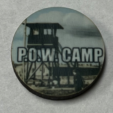 P.O.W. Camp Marker (X5) Round