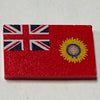 Indian Empire (Variant) Far East Command Flag (1880-1947) UVA Markers (10/set)