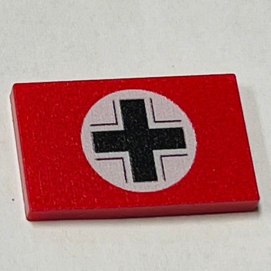 German, Red Balken Cross Flag (1933-1945) UVA Markers (10/set)